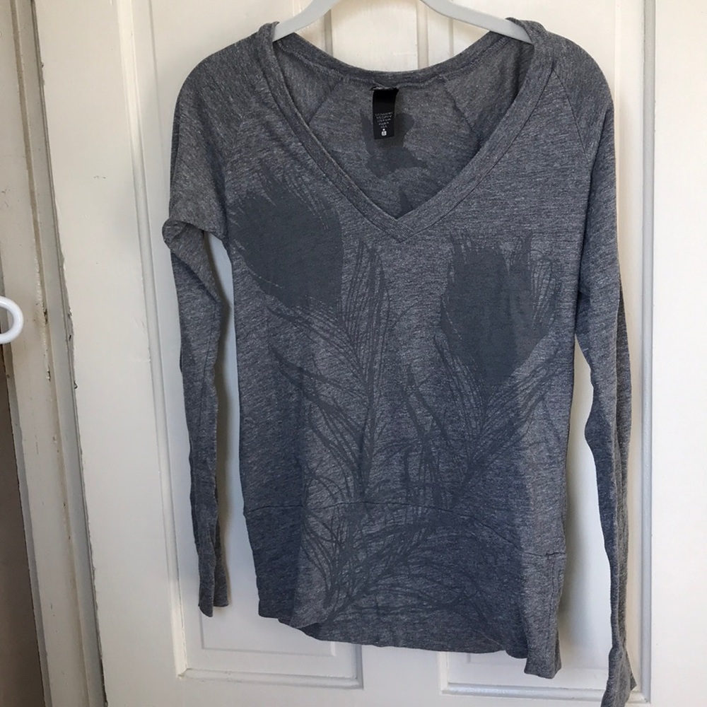 Slouchy long sleeve top